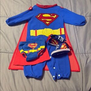 Superman Costume Bundle, 6-12m & 12-18m